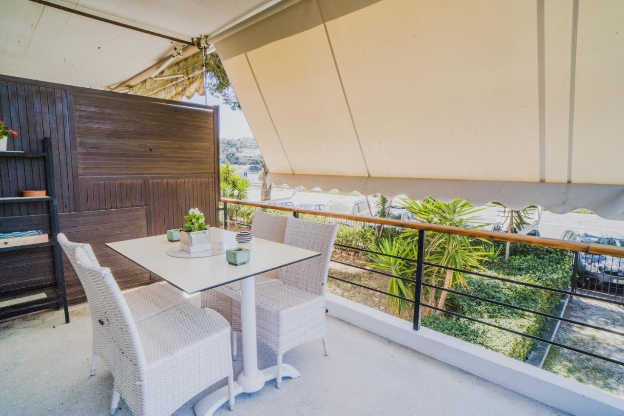 Green Apartment Ground Floor Feel Like Home Properties Saronida Экстерьер фото